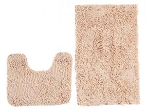 Sada koupelnových koberečků CHENILLE krém MSE-35 2PC