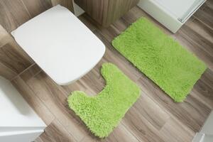 Sada koupelnových koberečků SILK ARTS -61 2PC zelená
