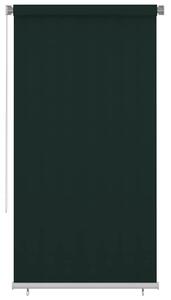 Venkovní roleta 125 (Š) x 230 (V) cm tmavě zelená HDPE 312825