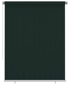 Venkovní roleta 185 (Š) x 230 (V) cm tmavě zelená HDPE 312828