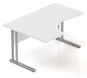 Kancelářský stůl Visio K 140x70/100 cm levý Barva: Třešeň