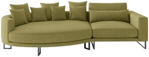 POHOVKA BIG SOFA, textil, olivově zelená Livetastic - Pohovky, Online Only