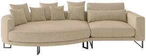 POHOVKA BIG SOFA, textil, béžová Livetastic - Pohovky, Online Only