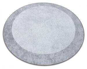 Kusový koberec Arog světle šedý kruh 120cm