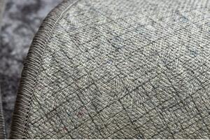 Kusový koberec Arog tmavě šedý kruh 120cm