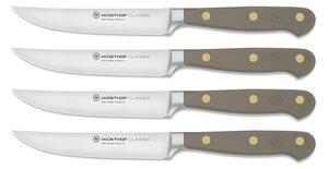 Wüsthof Sada 4 nožů na steaky Classic Colour 12 cm Velvet Oyster