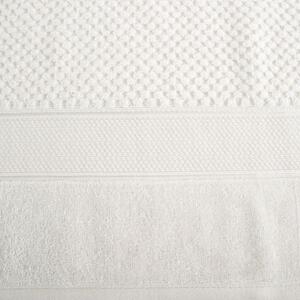 Bavlněný froté ručník s proužky JESSICA 50x90 cm, krémová, 500 gr Mybesthome