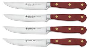 Wüsthof Sada 4 nožů na steaky Classic Colour 12 cm Tasty Sumac
