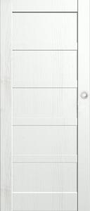 Posuvné interiérové dveře do pouzdra BRAGA plné model 1 Průchozí rozměr: 70 x 197 cm