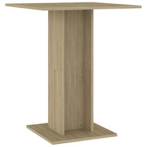 Bistro stolek dub sonoma 60 x 60 x 75 cm dřevotříska