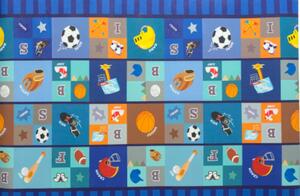 Kusový koberec Dwinguler Hvězdný hráč BARVA: Vícebarevné, ROZMĚR: 130x190 cm