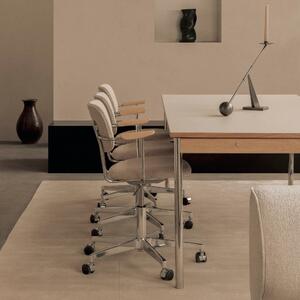 AUDO (MENU) Kancelářská židle Co Task Chair s područkami, Chrome / Black Oak