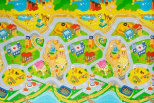 Kusový koberec Dwinguler Moje město BARVA: Vícebarevný, ROZMĚR: 140x230 cm