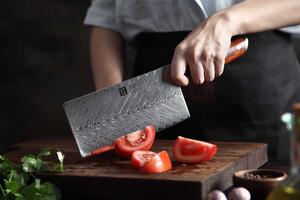 Univerzální kuchyňský čínský nůž TAO XinZuo Yi B27 7" - XinZuo.cz
