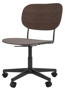 AUDO (MENU) Kancelářská židle Co Task Chair, Black / Dark Oak