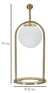 Stolní lampa GLAMY ARC -B- 21x50cm