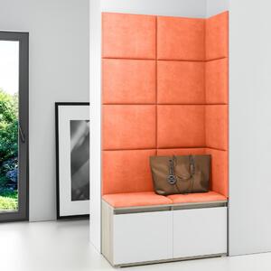 Čalouněný panel Emi 3,5 cm - Oranžová Trinity 17 Rozměr panelu: 30x30 cm