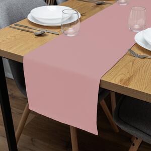 Biante Dekorační běhoun na stůl Rongo RG-074 Starorůžový 20x120 cm