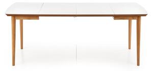 Rozkládací jídelní stůl NARPES v dekoru dub lefkas 90(190)x80x75 cm