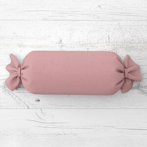 Biante Polštář válec bonbon Rongo RG-074 Starorůžový 15x40 cm
