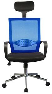 Ak furniture Kancelářská židle OCF-9 modrá