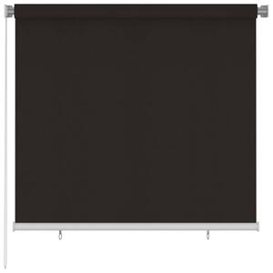 Venkovní roleta 165 (Š) x 140 (V) cm hnědá HDPE 312970