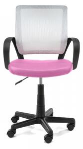 Avord Dětská otočná židle FD-6 růžová