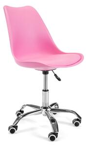 Akord Otočná židle FD005 růžová