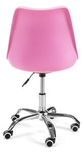 Ak furniture Otočná židle FD005 růžová