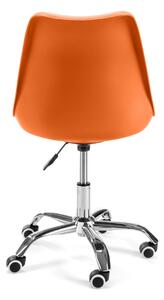 Akord Otočná židle FD005 oranžová