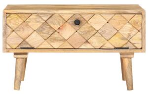 Konferenční stolek 68 x 68 x 38 cm masivní mangovníkové dřevo