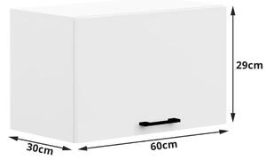 Ak furniture Kuchyňská skříňka Olivie W I 60 cm cm bílá - závěsná