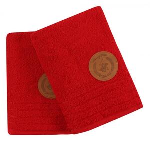 L'essentiel Sada 2 ks ručníků REDNOTE 50x90 cm červená