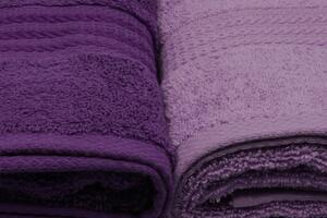 L'essentiel Sada 4 ks ručníků Rainbow 50x90 cm fialová