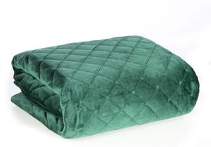Přehoz na postel RENE 220x240 cm zelená Mybesthome