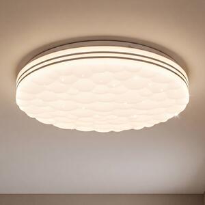 Reality Leuchten LED stropní světlo Tiger RGB hvězdný efekt, stmívatelný, Bílá / opál, Obývací pokoj / jídelna, Plast, Moderní