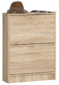 Ak furniture Botník Neroz 60 cm dub sonoma