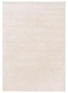 Fargotex Béžový vlněný koberec Nevicare 160 x 230 cm