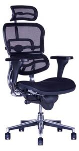 OfficePro Kancelářská židle SIRIUS, látka černá