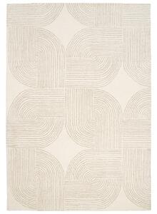 Fargotex Béžový vlněný koberec Ornate 160 x 230 cm