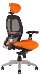 Kancelářská židle SATURN, oranžová