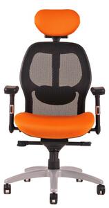Kancelářská židle SATURN, oranžová