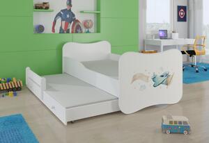 Dětská postel GONZALO II, 140x70, vzor g6, pejskové