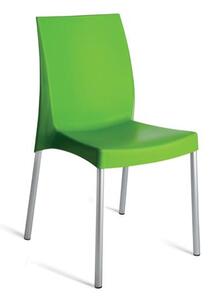 Plastová jídelní židle Stima BOULEVARD – bez područek, více barev Verde mela
