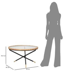 Kulatý konferenční stolek Mauro Ferretti Rovus, 80x46,5 cm