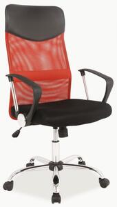 SEDIA kancelářská židle Q025 PREZIDENT II červený