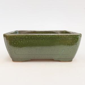 E-bonsai Keramická bonsai miska 16 x 12 x 6 cm zelená