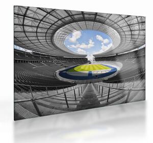 Skleněný obraz - fotbalový stadion (70x50 cm)