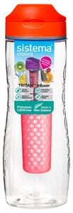 Láhev Sistema Tritan Infuser Bottle 800ml Barva: růžová