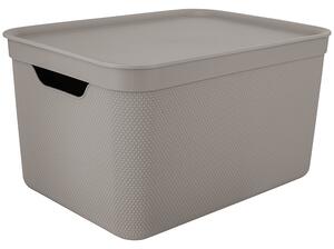 ROTHO Úložný box JIVE DECO 16 l, cappuccino
